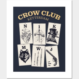 Six of Crows - Ketterdam Crow Club Posters and Art